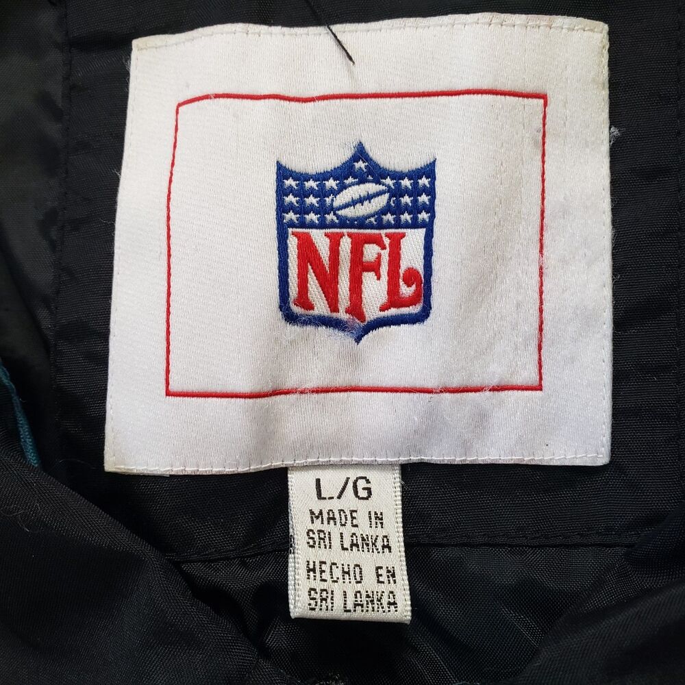 Vintage Y2K Philadelphia Eagles Size Large Mens Full Zip Lightweight Jacket - Picture 3 of 11